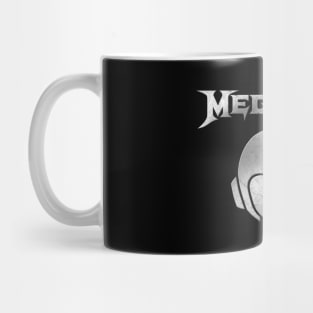 Cool Heavy Metal Band Retro Gamer Cute Mashup Parody Mug